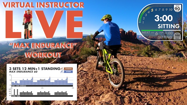 Sedona Virtual Instructor Live Max Endurance 60 Personal