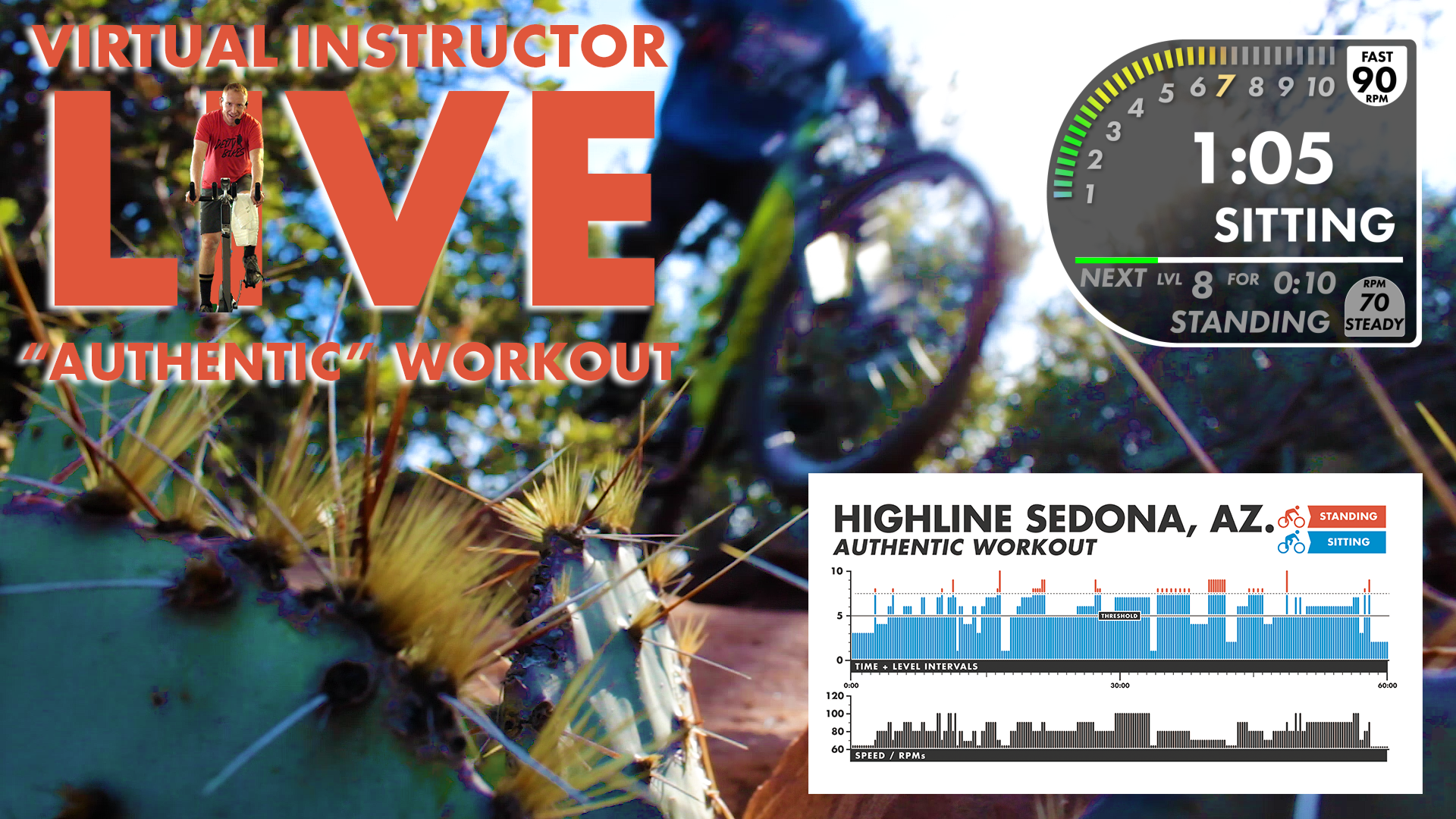 Sedona * AUTHENTIC W/ Live Virtual Instructor