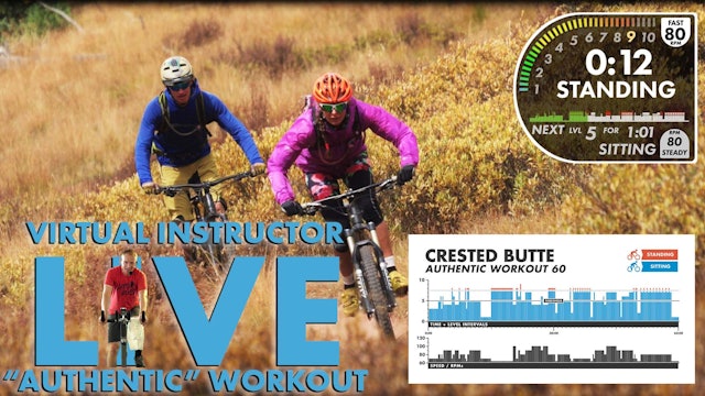 Crested Butte Authentic Workout W-Virtual Instructor