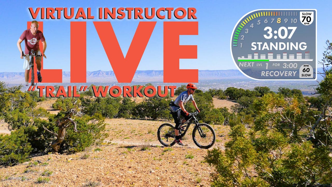 Lunch Loops "Trail" Workout LIVE Virtual Instructor W/Eric Personal Use