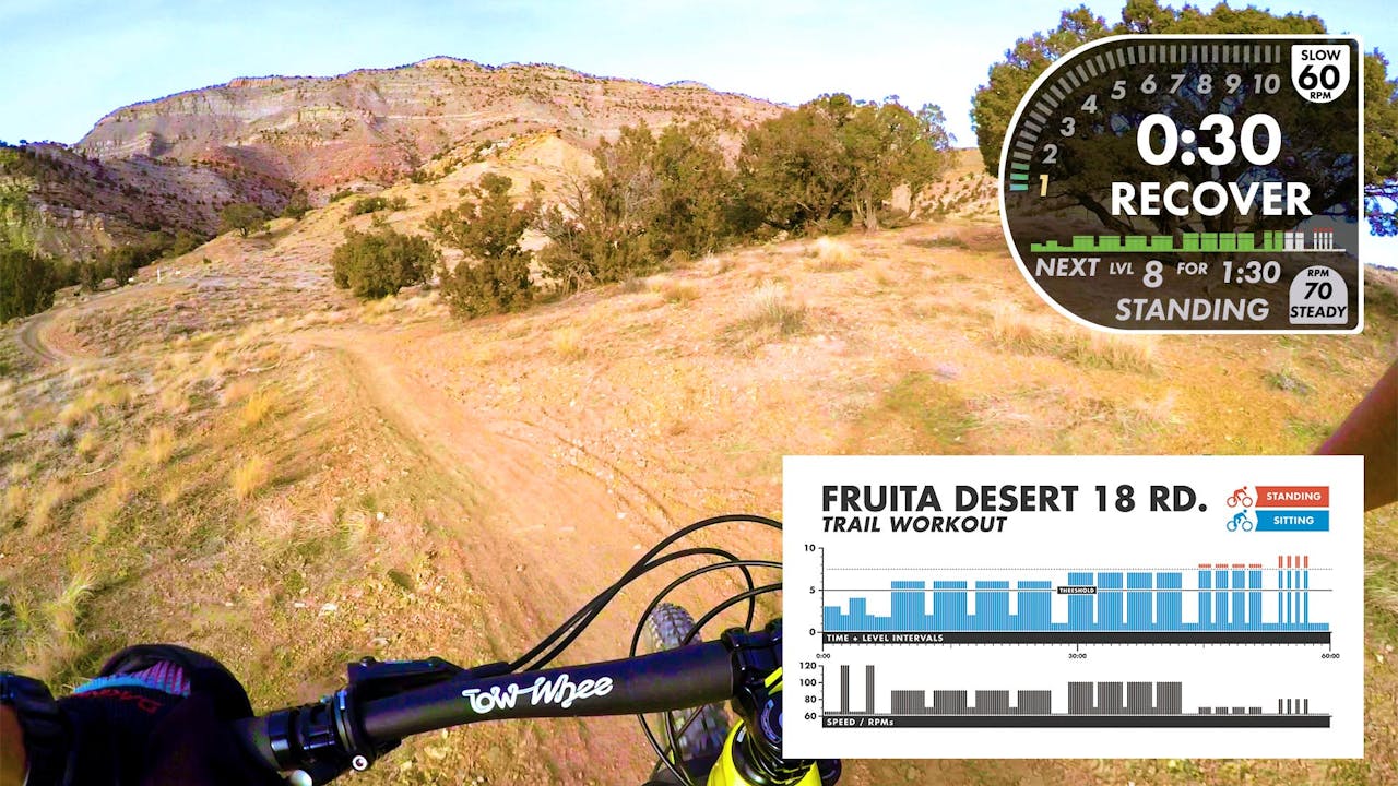 Fruita 18 Road Desert First Person View TRAIL Workout