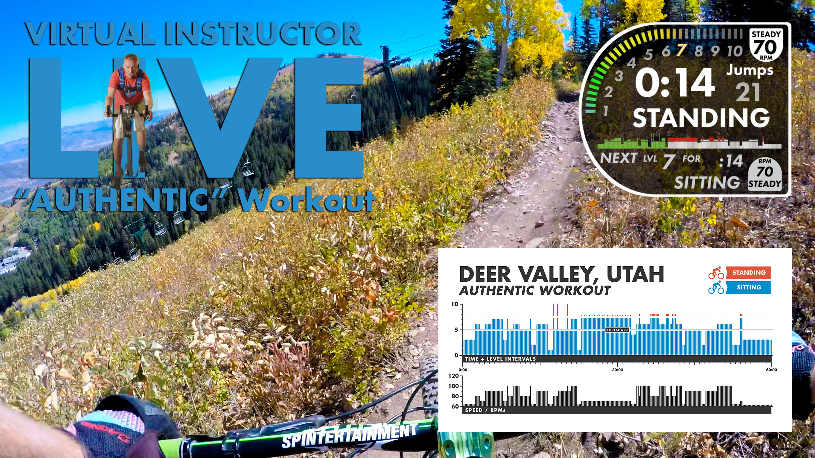 Deer Valley FPV AUTHENTIC Workout W/Live Virtual Instructor