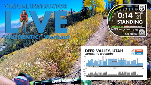 Deer Valley FPV AUTHENTIC Workout W/Live Virtual Instructor