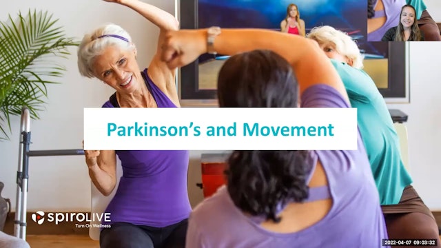 April Week 1: Parkinson's & Movement