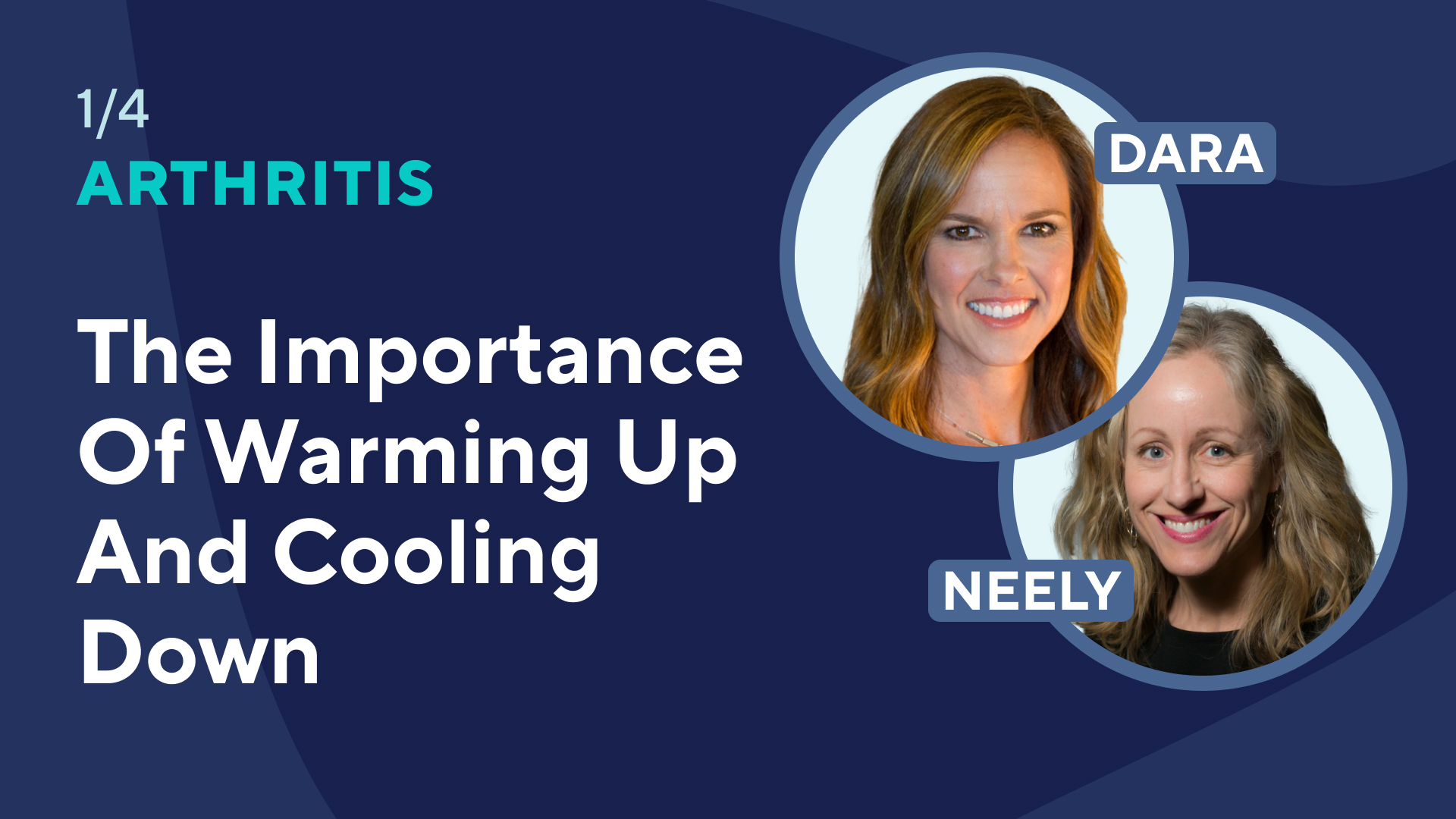 The Importance of Warming Up and Cooling Down (Wk 1)