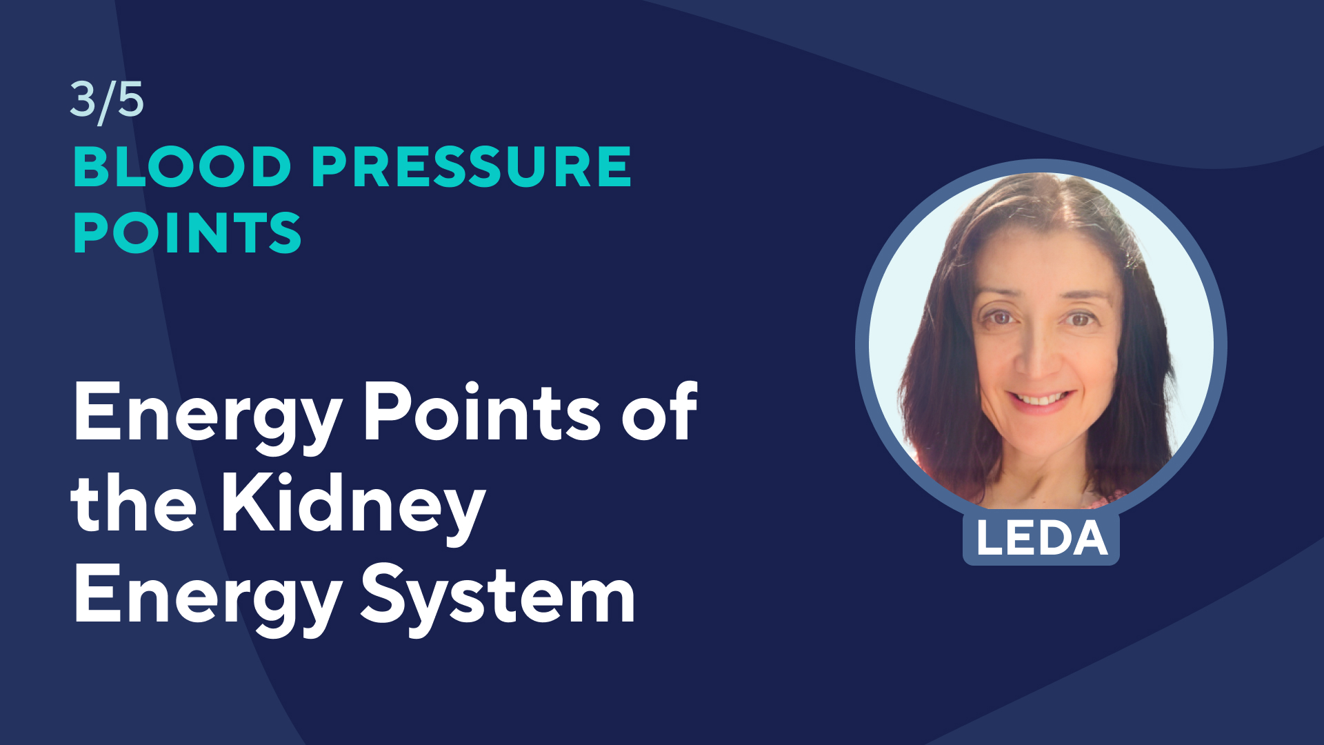 Part 3: Energy Points of the Kidney Energy System