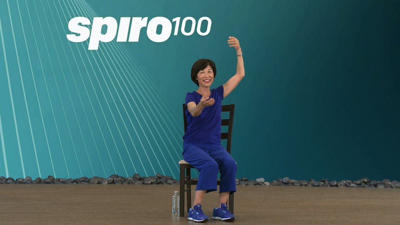 Chair Dance Dance Spiro100 At Home Fitness for Older Adults