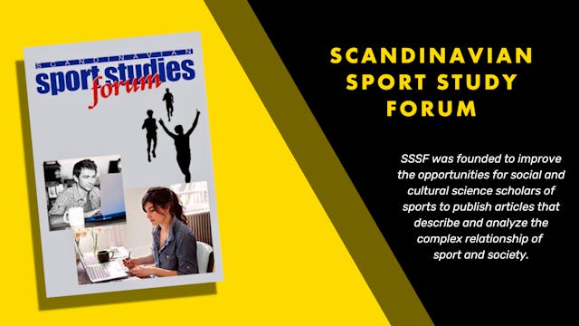 Sandinavian Sport Study Forum (SSSF)