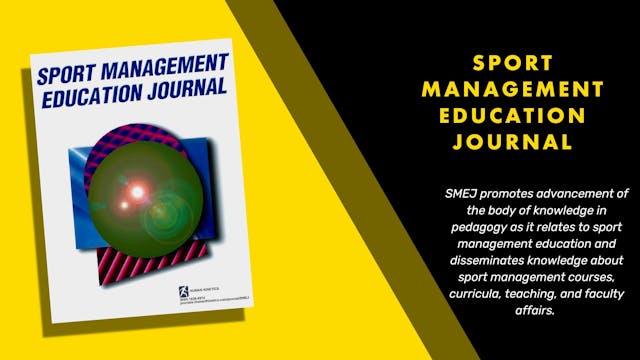 Sport Management Education Journal (S...