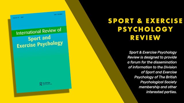 Sport & Exercise Psychology Review