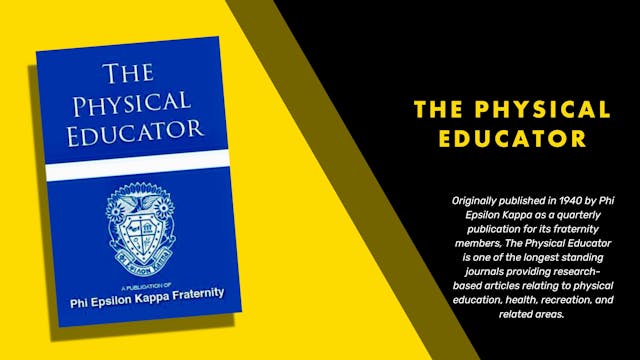 The Physical Educator