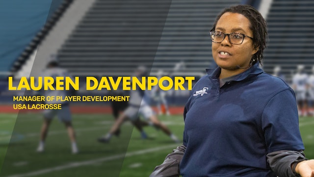 LAUREN DAVENPORT | Director of Coach Development, USA Lacrosse - P1