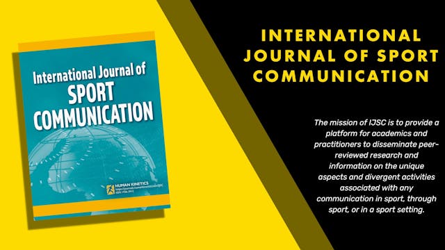 International Journal of Sport Commun...