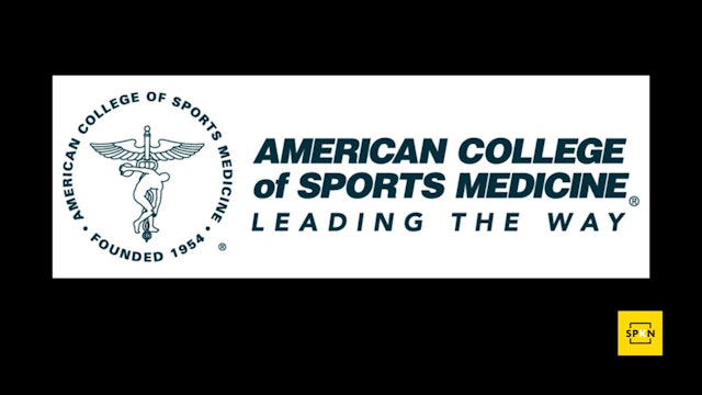 ACSM - American College of Sports Medicine 