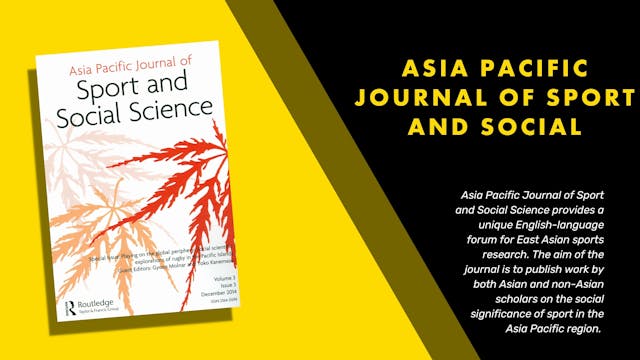 Asia Pacific Journal of Sport and Soc...