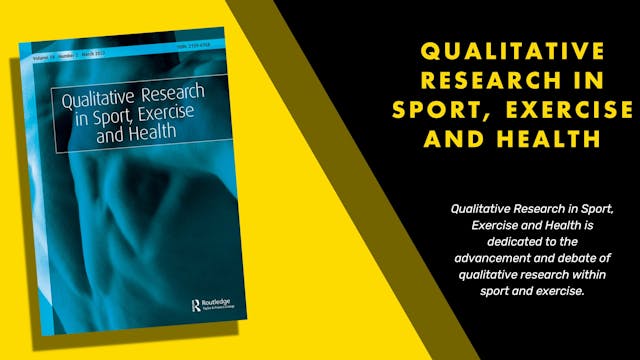 Qualitative Research in Sport, Exerci...