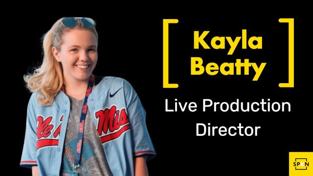 LIVE PRODUCTION DIRECTOR | Kayla Beatty