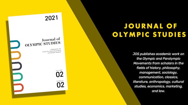 Journal of Olympic Studies (JOS)