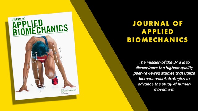 Journal of Applied Biomechanics (JAB)