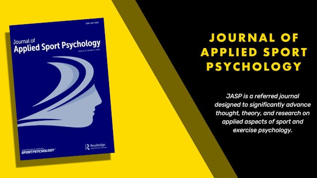 Journal of Applied Sport Psychology (...