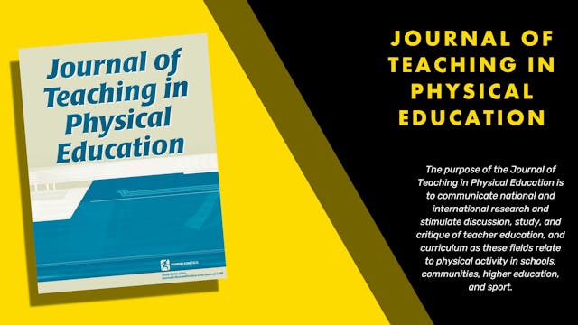 Journal of Teaching in Physical Educa...