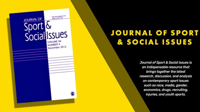 Journal of Sport & Social Issues 