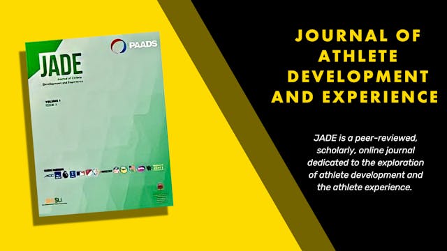 Journal of Athlete Development & Expe...
