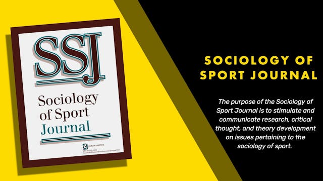 Sociology of Sport Journal 