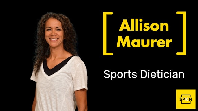 SPORTS DIETICIAN | Allison Maurer