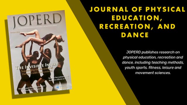 Journal of Physical Education, Recrea...