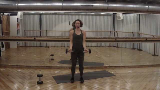 MINI STRENGTH with weights 15 with Brooke (arms)