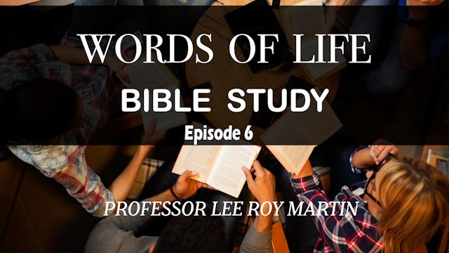 Words of Life Bible Study - Sanctification