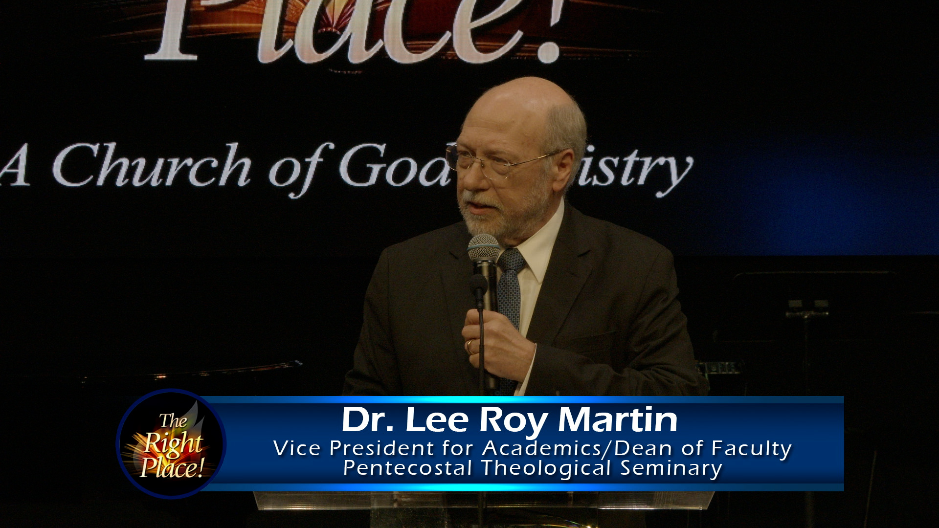 PTS Chapel • September 9, 2026 • Dr. Lee Roy Martin