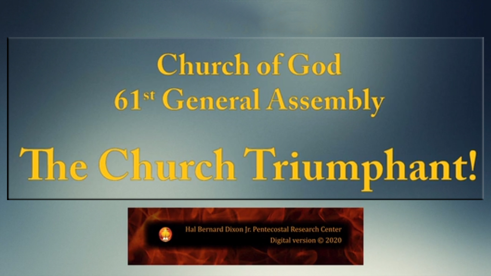 61st Church of God General Assembly - 1986