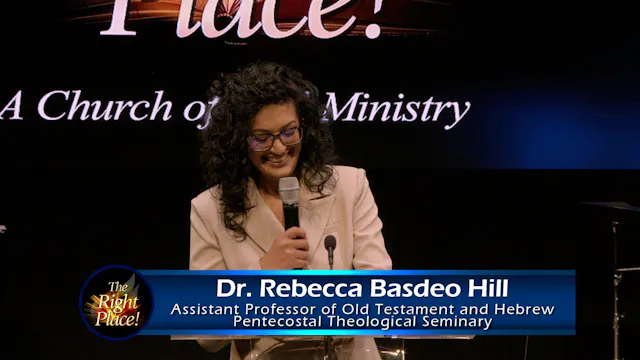PTS Chapel • Dr. Rebecca Basdeo Hill ...