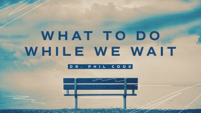NCCOG • August 23, 2026 • Dr. Phil Cook • What To Do While We Wait
