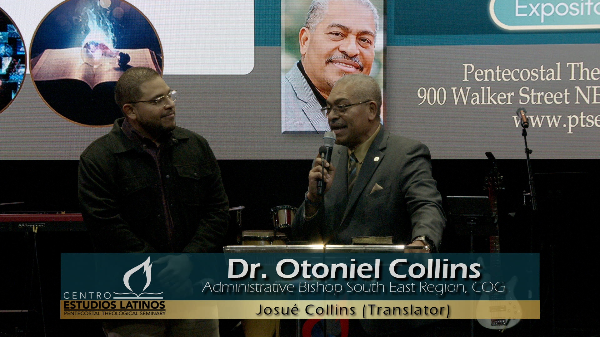 PTS chapel • 7th Latin Summit • Dr. Otoniel Collins