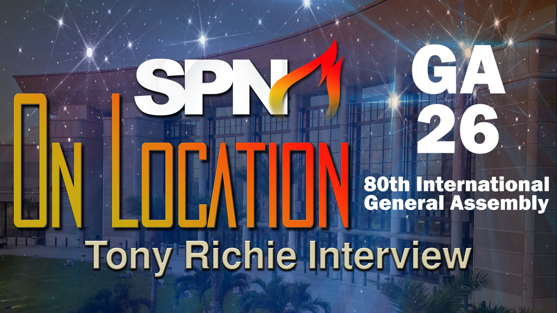 PTS On Location interviewTony Richie