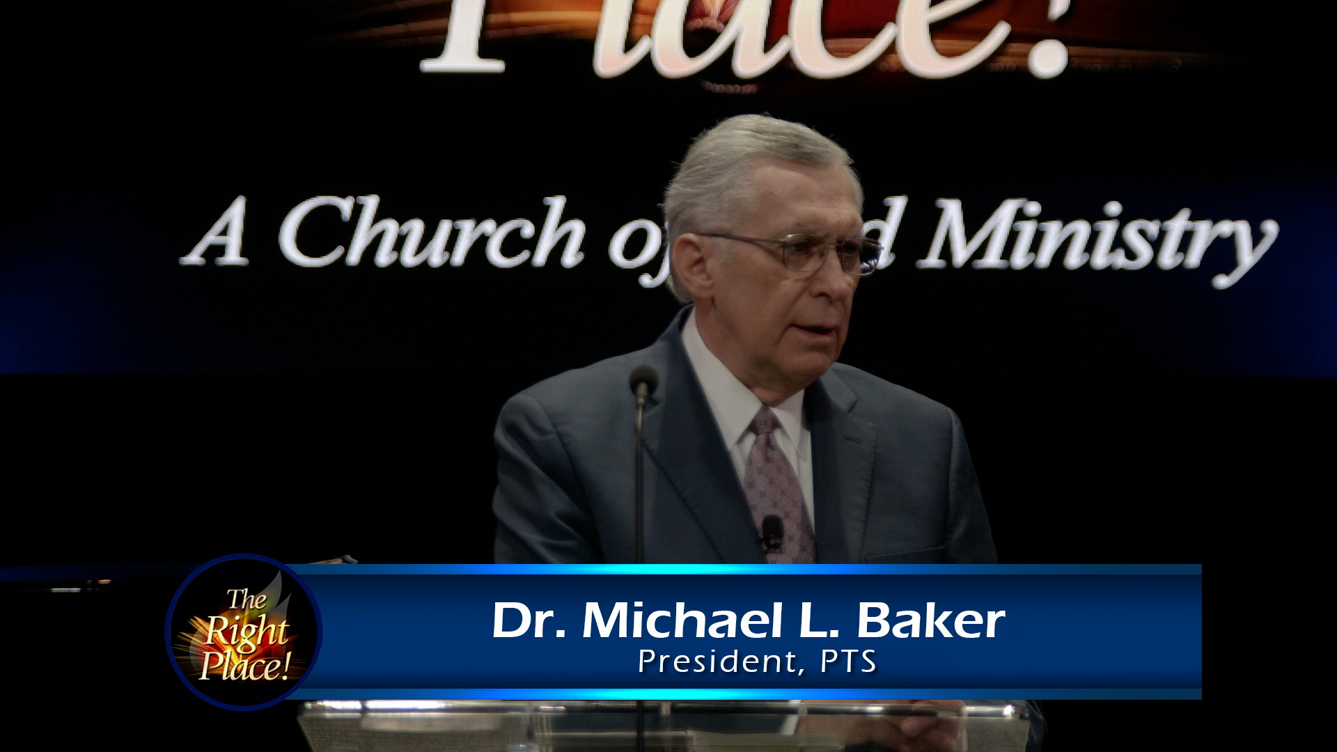 PTS chapel - Dr. Michael Baker - January 29, 2025