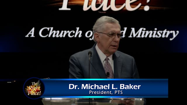 PTS chapel - Dr. Michael Baker - Janu...