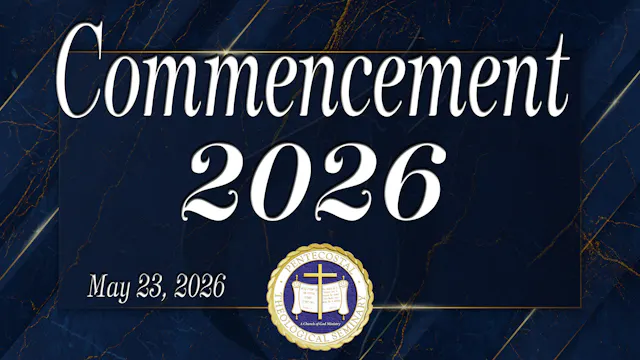 Graduation 2026 - Commencement Servic...