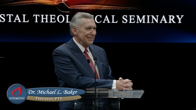 PTS Chapel - Dr. Michael Baker -Fall 2022