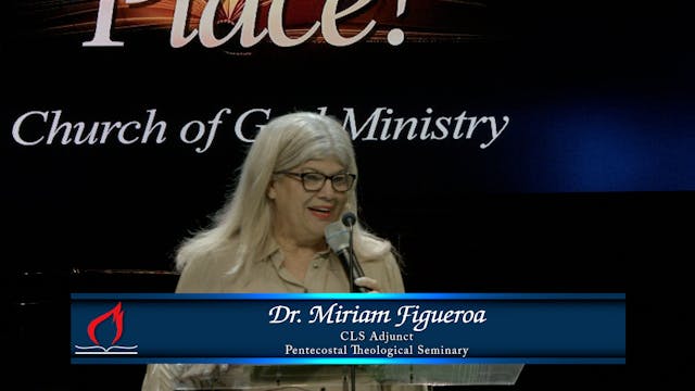 PTS Chapel - Dr. Miriam Figueroa