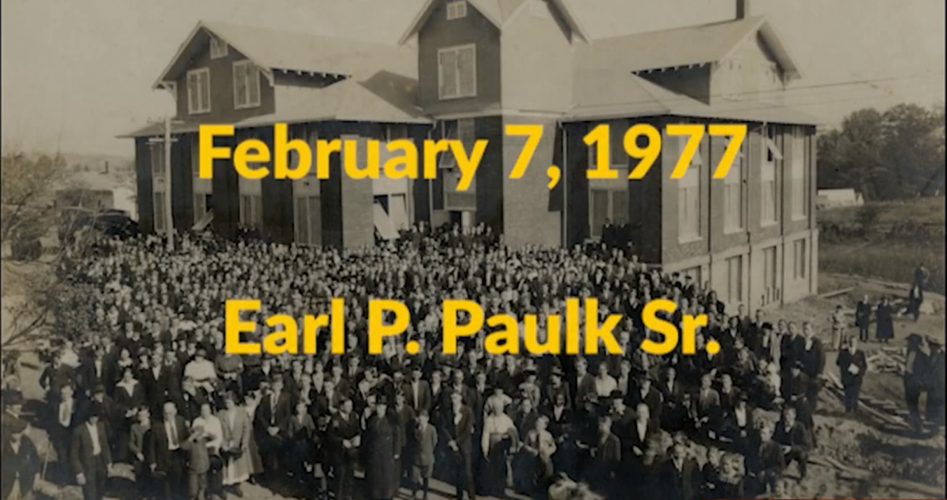Earl P. Paulk Sr. at Lee College Heritage Week — February 7, 1977