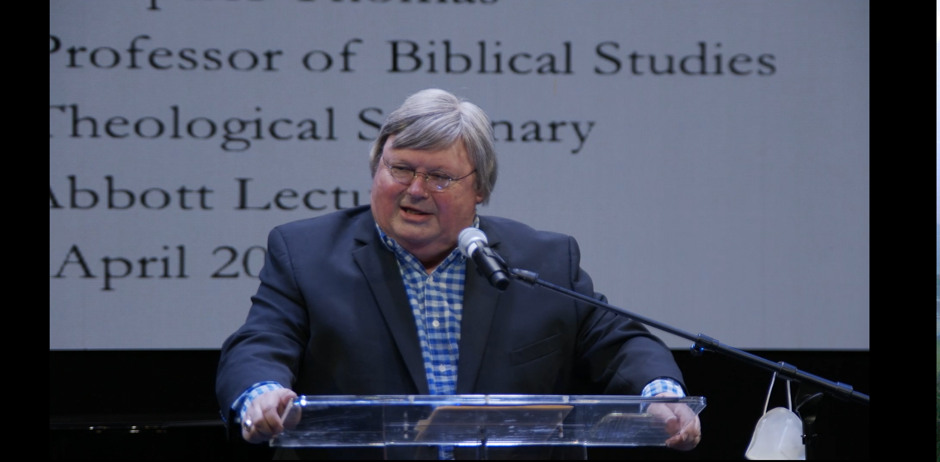 Abbott Lecture Series - Dr. John Christopher Thomas