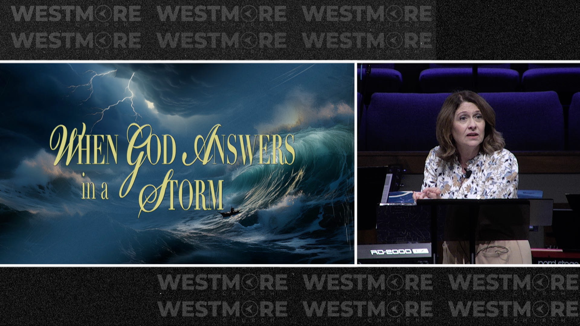 Westmore COG • Associate Pastor Ginger Robinson • July 26, 2026