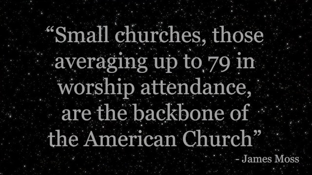 Vital Issues 1 - Small Churches are Vital