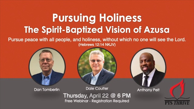 Pursuing Holiness Webinar