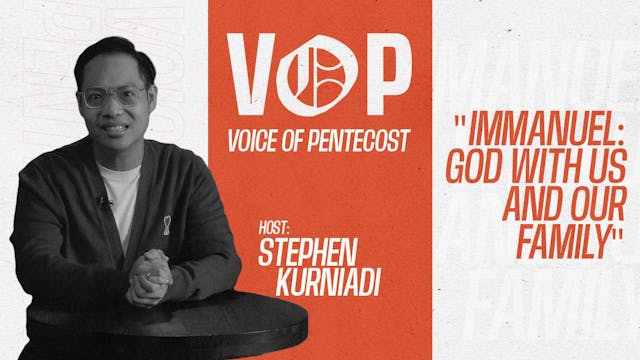 IMMANUEL- GOD WITH US AND OUR FAMILY