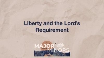 NCCOG • July 5, 2026 • Kevin McGlamery • Liberty and The Lords Requirement